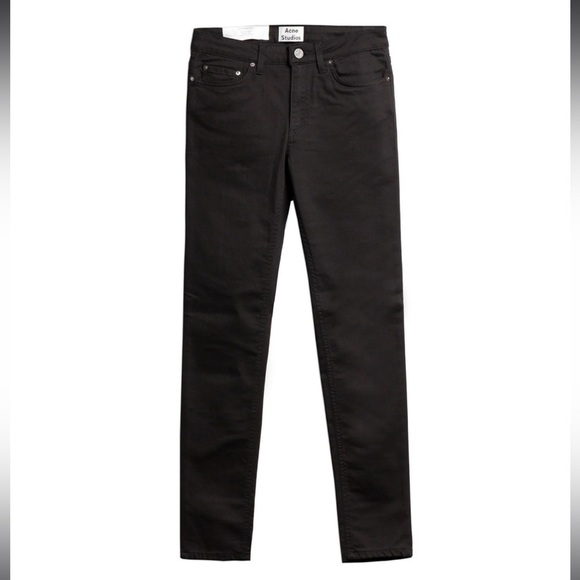 Acne Studios Skin 5 Black Skinny Jeans - Picture 3 of 14